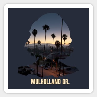 Mulholland Drive Sticker